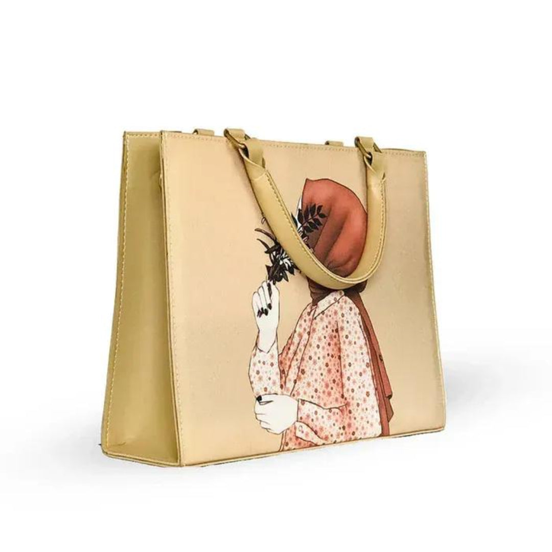 Hijabi Girl Canvas Tote Bag