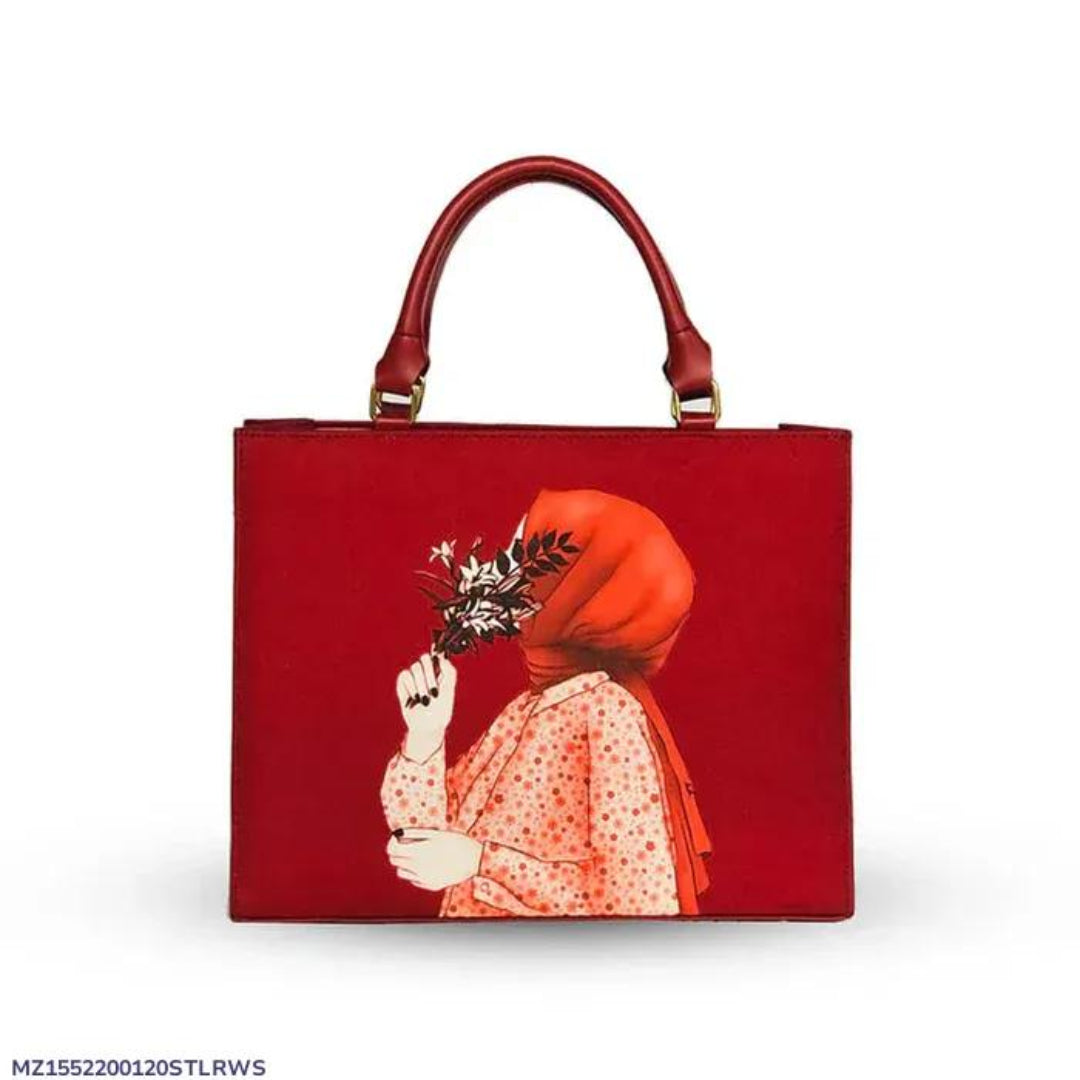 Hijabi Girl Canvas Tote Bag