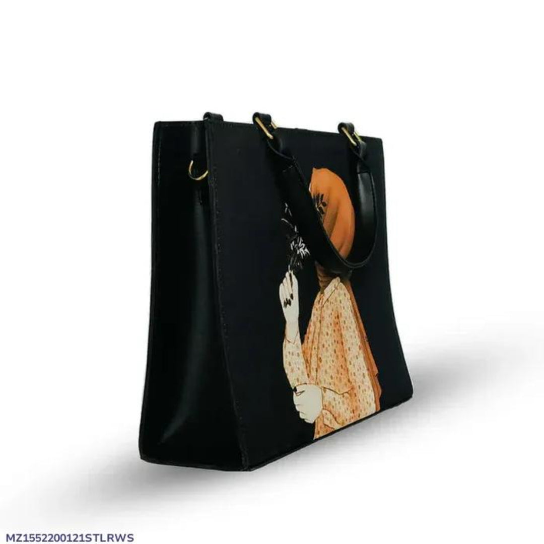 Hijabi Girl Canvas Tote Bag