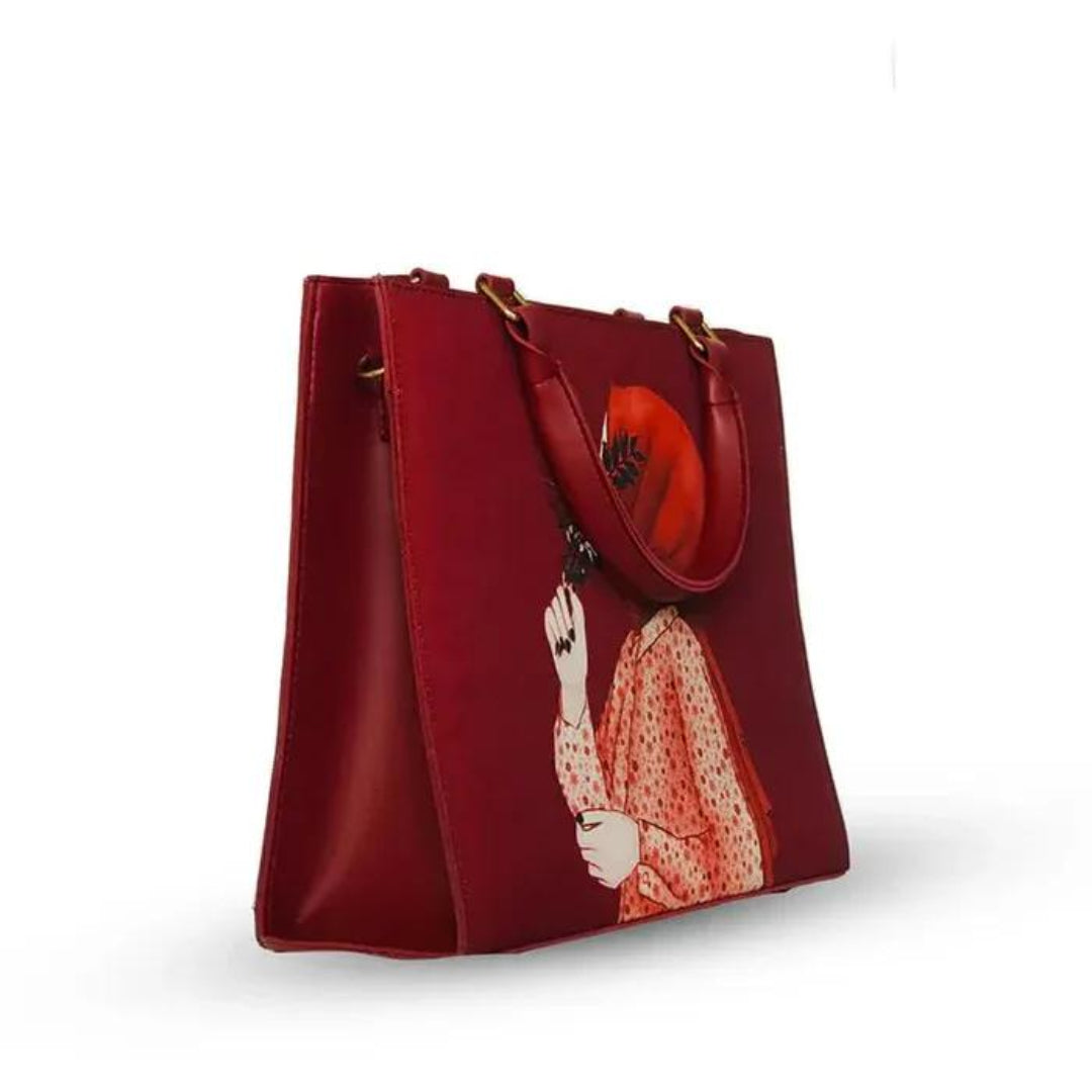 Hijabi Girl Canvas Tote Bag